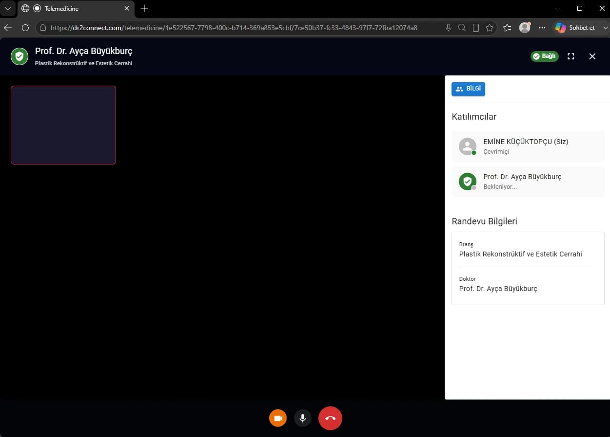 Online görüşmelerde teknik detaylar, tedavi odağınızı gölgelemesin.