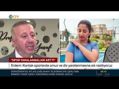 Spor yaralanmalarını NTV ekranlarında değerlendirdik.