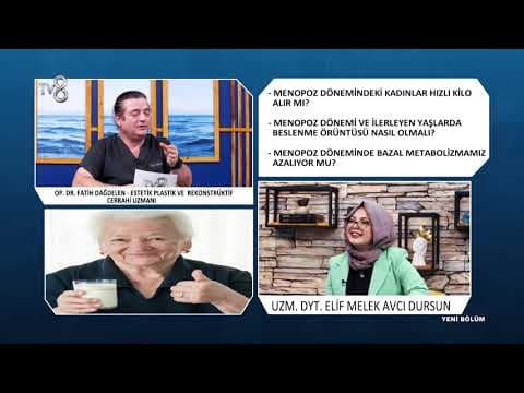 Menopoz Döneminde Beslenme Nasıl Olmalıdır? |Uzm.Dyt. Elif Melek Avcı Dursun | 8'de Sağlık