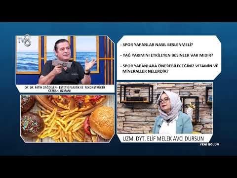 Yağ Yakımını Hızlandırma Yolları |Uzm. Dyt. Elif Melek Avcı Dursun| 8'de Sağlık | Tv8