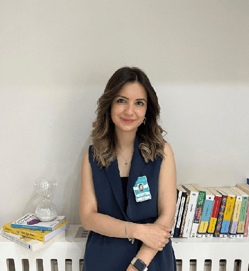 Psychologist Sinem Küçem
