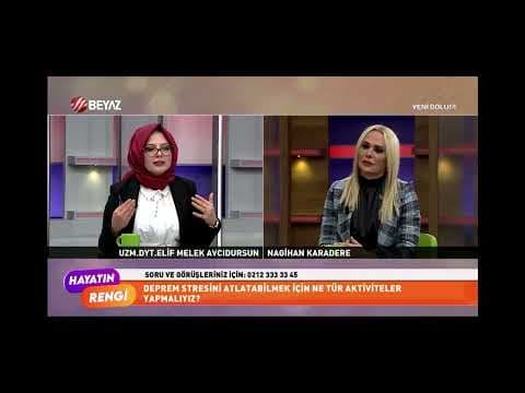 Afet Sonrası Beslenme Önerileri | Beyaz Tv | Uzm.Dyt.Elif Melek Avci Dursun