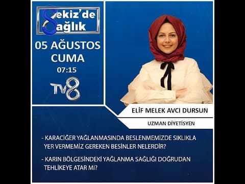 Karaciğer Yağlanmasını Önlemek İçin Neler Yapılmalıdır ? - Uzman Diyetisyen Elif Melek Avcı Dursun