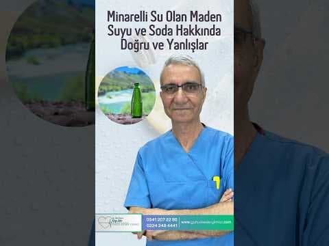 Minarelli Su Olan Maden Suyu ve Soda Hakkında Doğru ve Yanlışlar