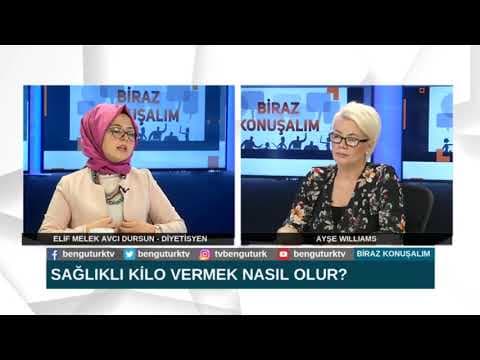BİRAZ KONUŞALIM AYŞE WILLIAMS DİYETİSYEN ELİF MELEK AVCI DURSUN